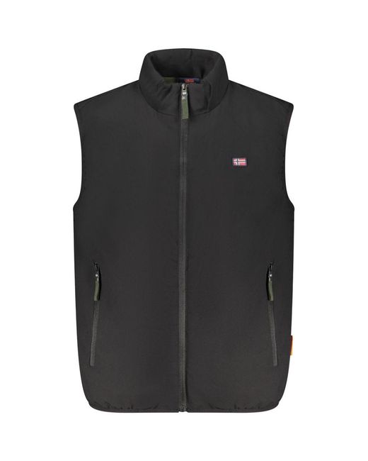 Norway 1963 Black Polyester Jacket for men