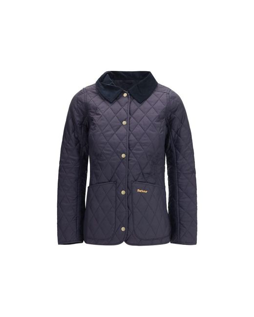 Barbour Blue Polyamide Full-Length Jacket