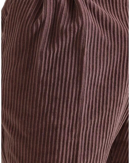 Dolce & Gabbana Purple Corduroy Cotton Stretch Skinny Pants for men