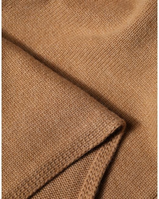 Dolce & Gabbana White Cashmere Knitted Foulard 207Cm X 29Cm Scarf for men