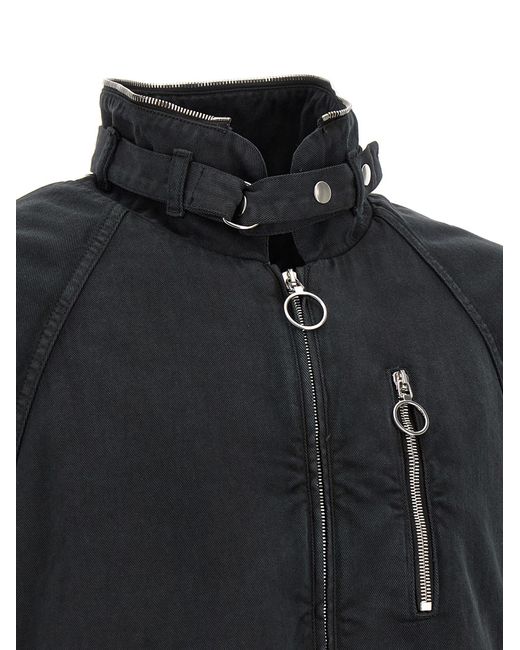 NAMACHEKO Black Cotton Shell Jacket for men