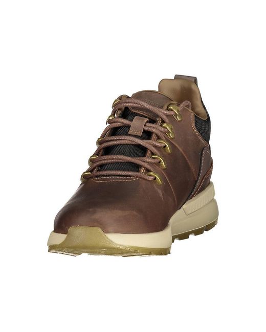 Lumberjack Brown Polyester Ankle Boots for men