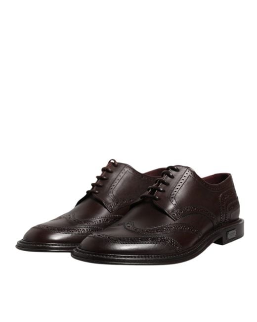 Dolce & Gabbana Brown Business Shoes for men