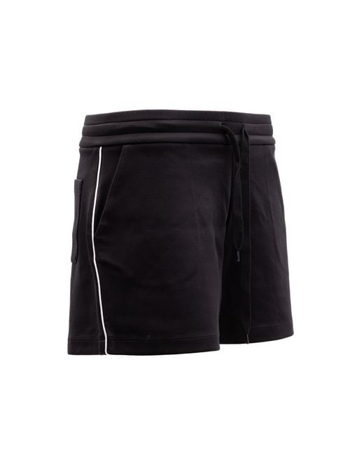 Valentino Garavani Black Crepe Shorts