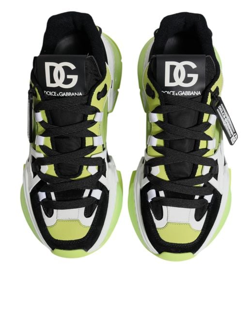 Dolce & Gabbana Green Air Master Sneakers for men