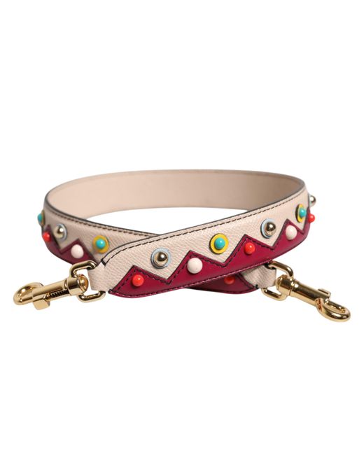 Dolce & Gabbana Natural Leather Handbag Accessory Shoulder Strap Bag