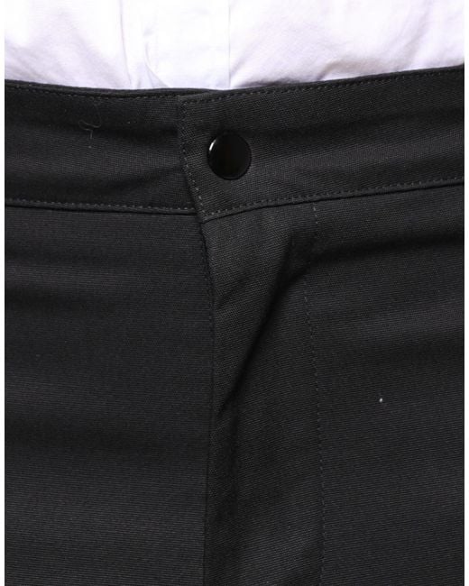 Dolce & Gabbana Black Stripe Skinny Cotton Pants for men