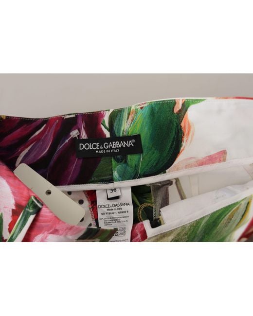 Dolce & Gabbana Black High Waist Hot Pants Shorts