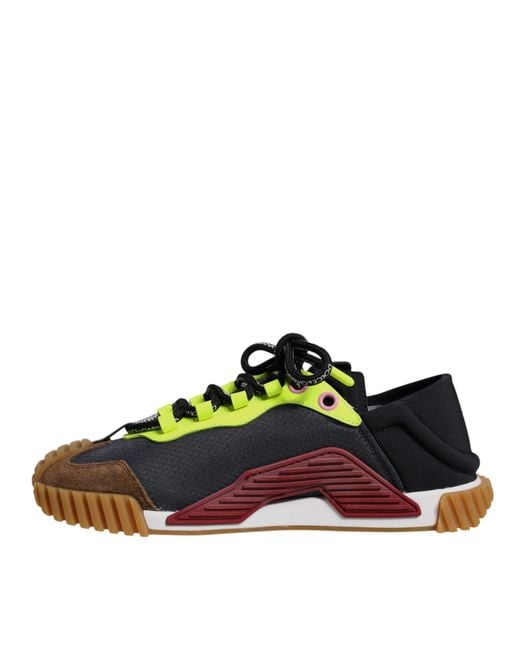 Dolce & Gabbana Green Low Top Sneakers for men