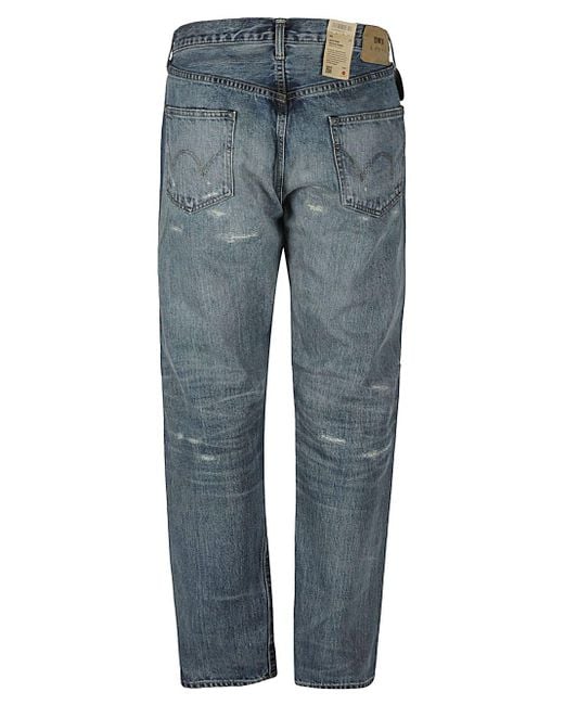 Edwin Blue Regular Tapered Denim Jeans for men