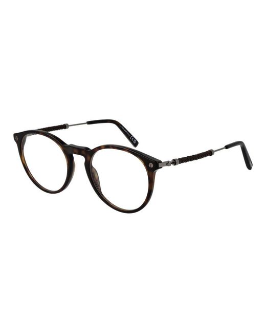 Tod's Black Brown Acetate Glasses (frames) for men