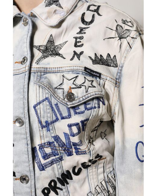 Dolce & Gabbana Gray Denim Jackets