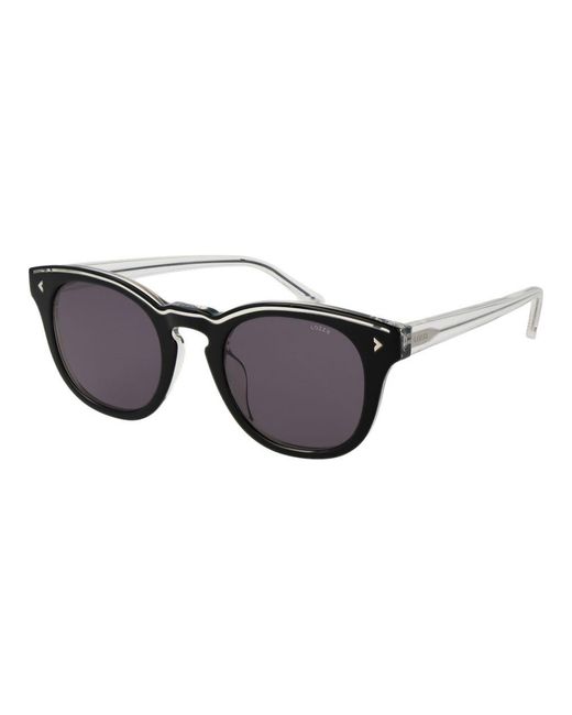 Lozza Black Plastic Sunglasses