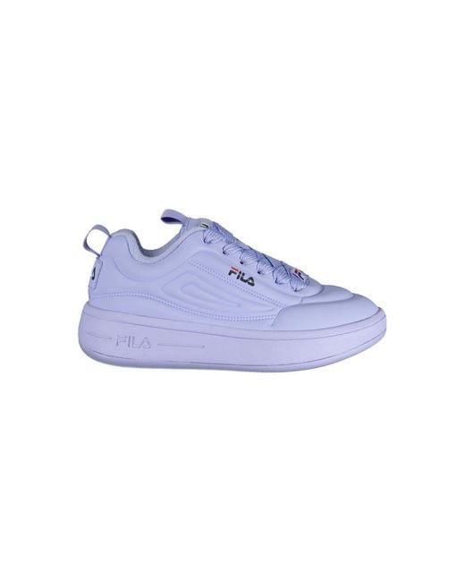 Fila Blue Azzurro Polyester Sneaker