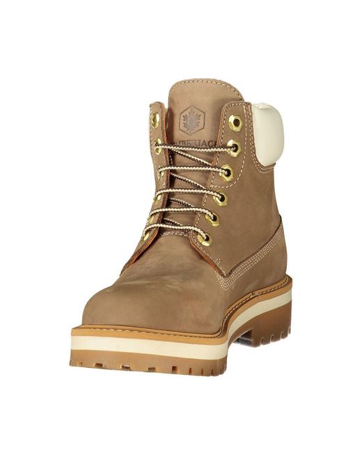 Lumberjack Natural Polyester Ankle Boots