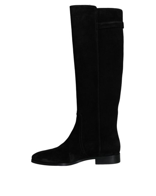 Dolce & Gabbana Black High Boots