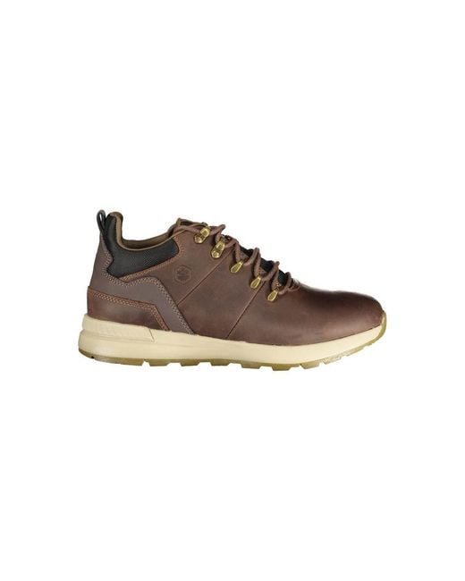 Lumberjack Brown Polyester Ankle Boots for men