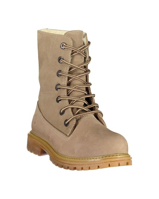 Lumberjack Natural Polyester Ankle Boots