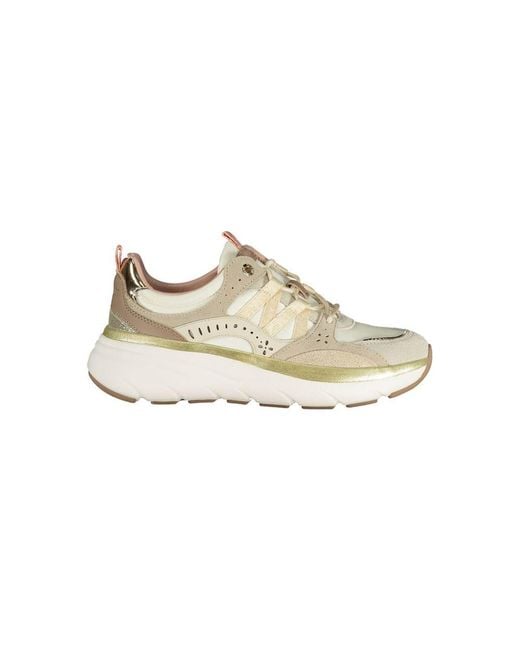 Twinset Multicolor Beige Polyurethane Sneaker