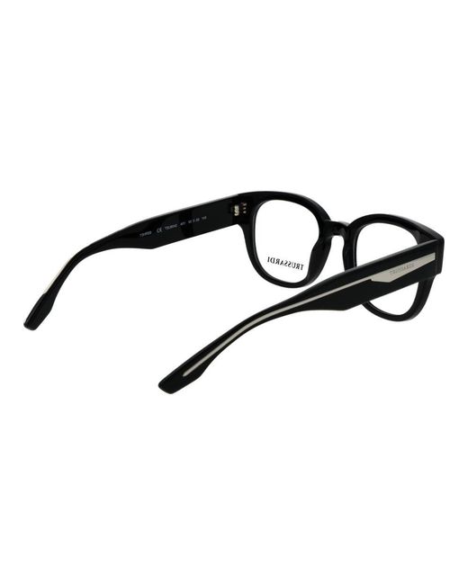 Trussardi Black Acetate Glasses (Frames)