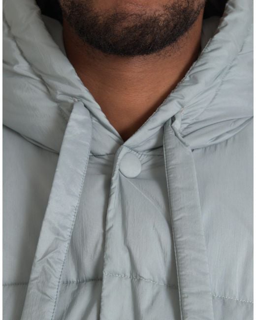 Dolce & Gabbana Blue Parkas for men