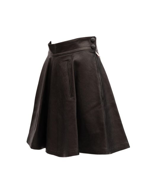 Valentino Garavani Black Midi Skirt