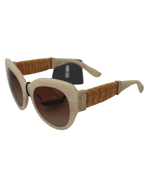 Dolce & Gabbana Black Chic Acetate Sunglasses