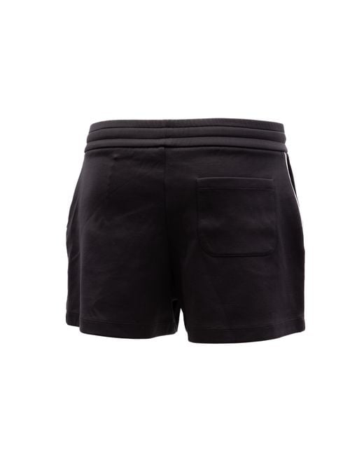 Valentino Garavani Black Crepe Shorts