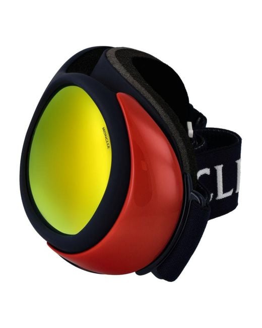Moncler Yellow Plastic Sunglasses