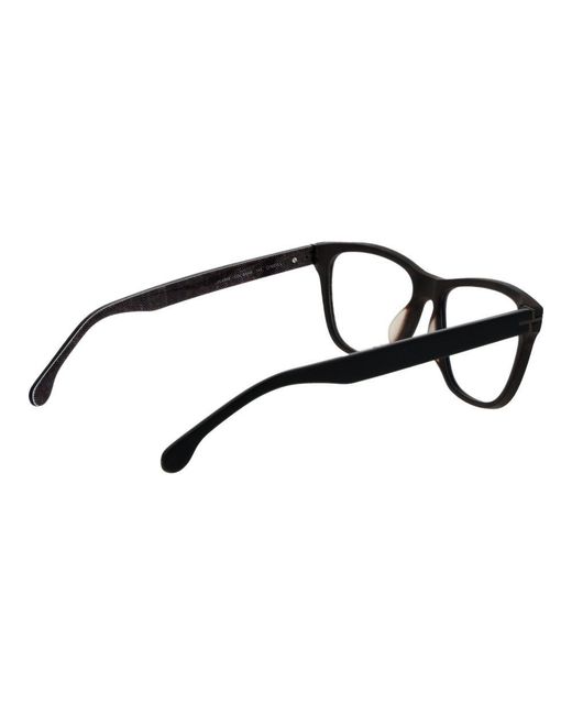 Lozza Black Cellulose Acetate Glasses (Frames) for men