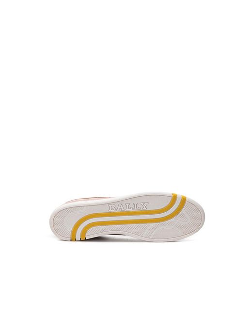 Bally Brown Leather Athletic Sneakers