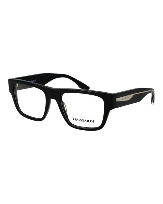 Trussardi Black Acetate Glasses (Frames)