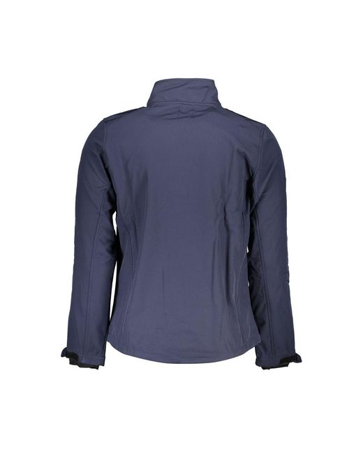 Gianmarco Venturi Blue Blu Polyester Jacket for men