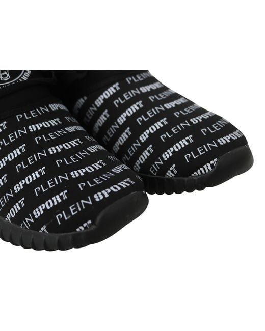 Philipp Plein Black Sneakers for men