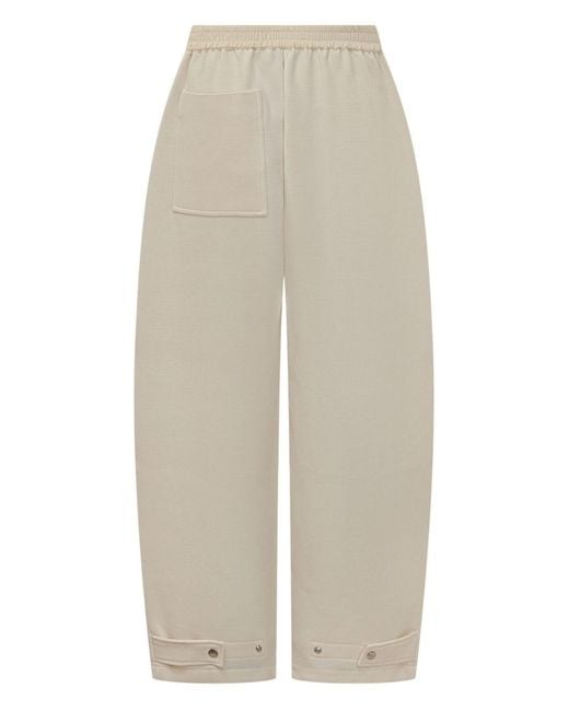Studio Nicholson White Wool Trousers