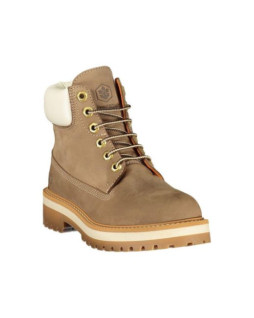 Lumberjack Natural Polyester Ankle Boots