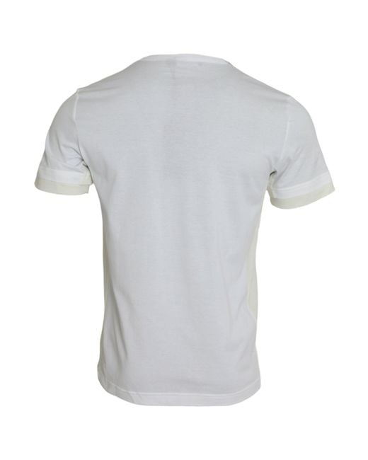 Dolce & Gabbana Gray Cotton Pocket Short Sleeves T-Shirt for men