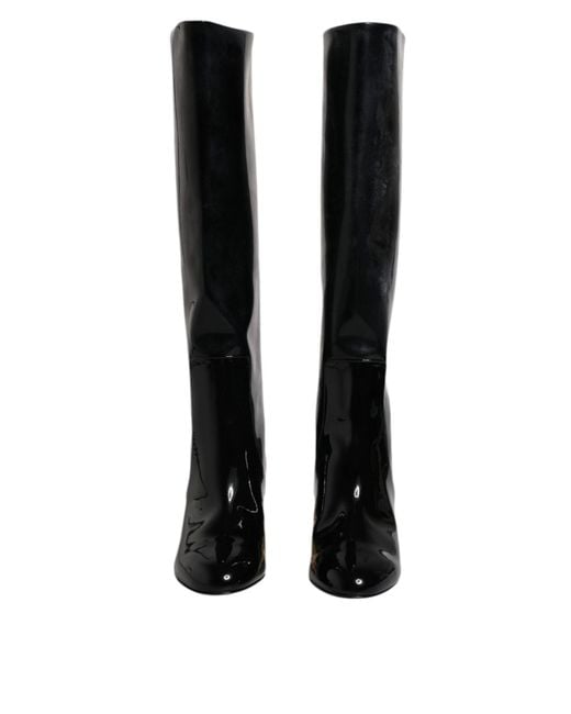 Dolce & Gabbana Black Heeled Boots