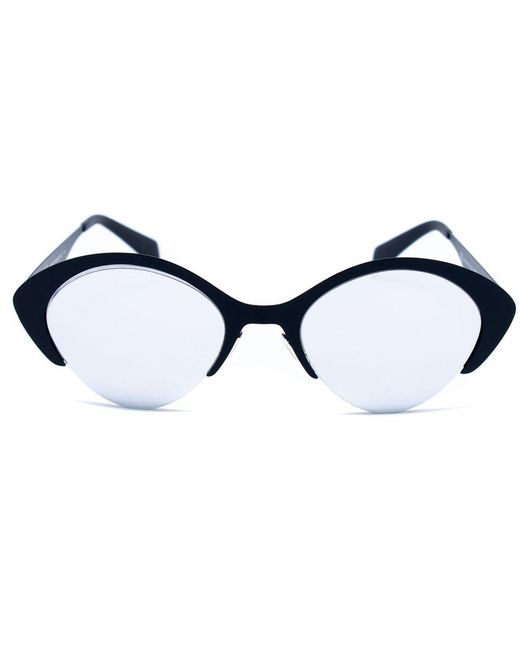 Italia Independent Black Metal Sunglasses