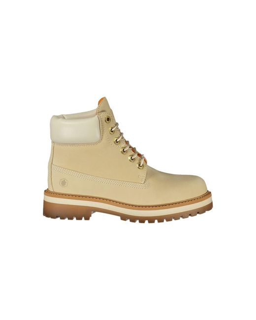 Lumberjack Natural Polyester Ankle Boots