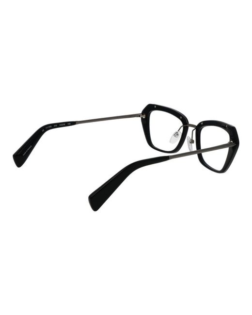 Yohji Yamamoto Black Plastic Glasses (Frames)