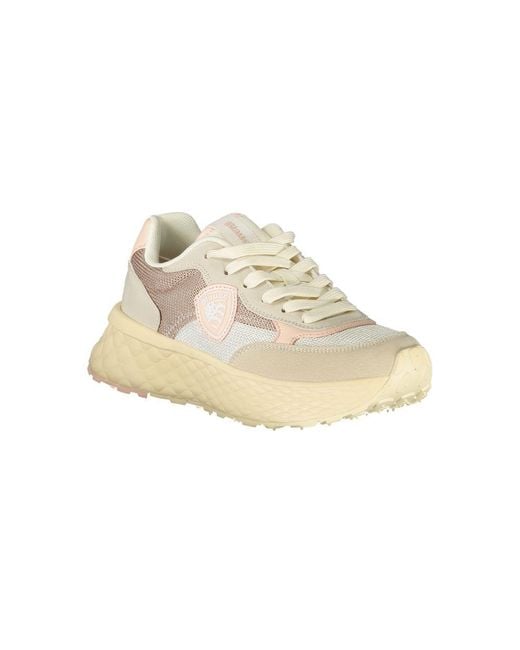 Blauer Natural Polyester Sneaker