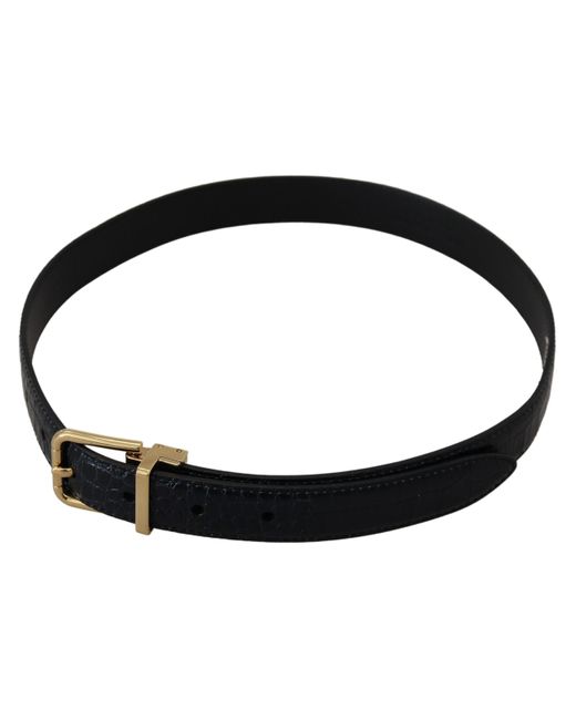 Dolce & Gabbana Black Belts