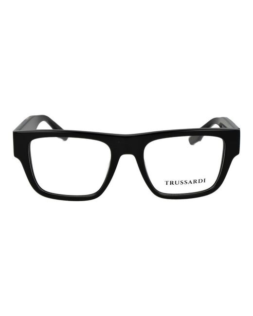 Trussardi Black Acetate Glasses (Frames)