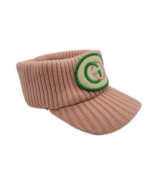 gucci wool visor