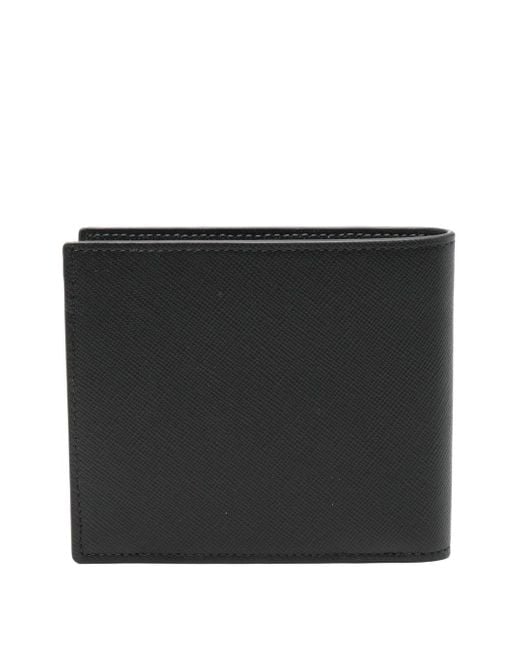 Paul Smith Black Leahter Bifold Wallet for men