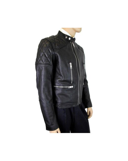 Burberry quilted leather jacket sale top