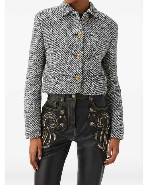 Versace Gray Jackets
