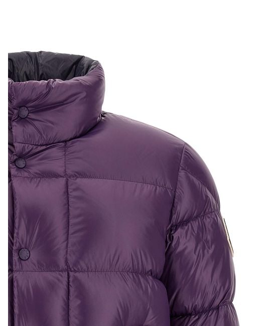 Moncler Purple Polyamide Shell Jacket for men