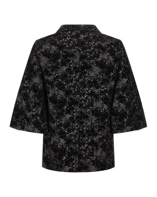 Comme des Garçons Black Polyester Blazer for men